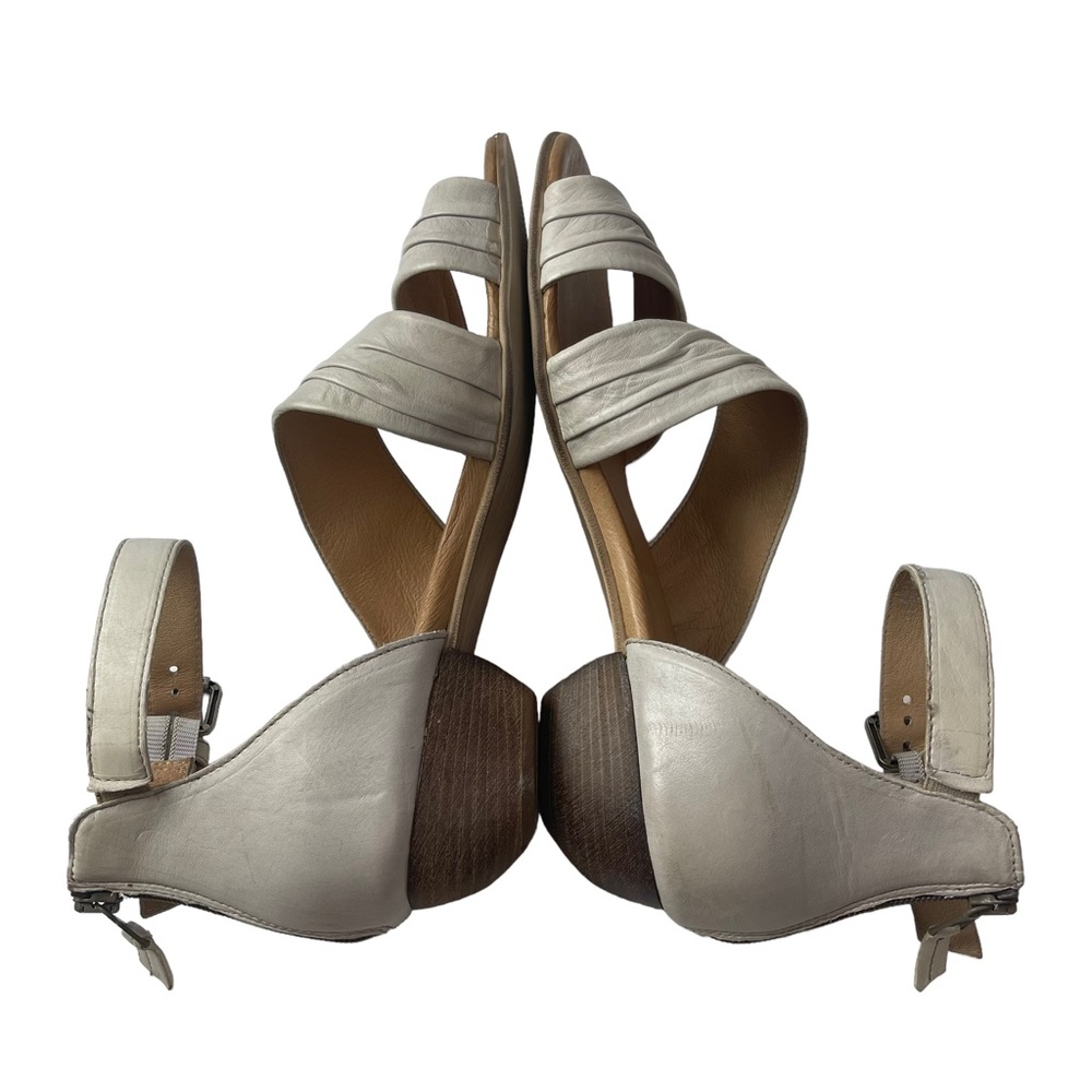 Miz Mooz Cassie Leather Heeled Sandals Sz. 41 W (US 8) - Picture 8 of 11